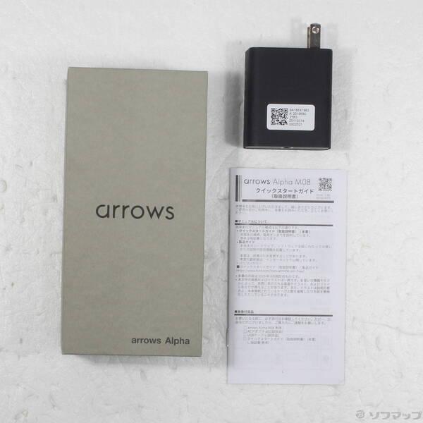 〔中古〕FCNT arrows Alpha 512GB ホワイト PB8M0001JP SIMフリー〔269-ud〕 |  | 04