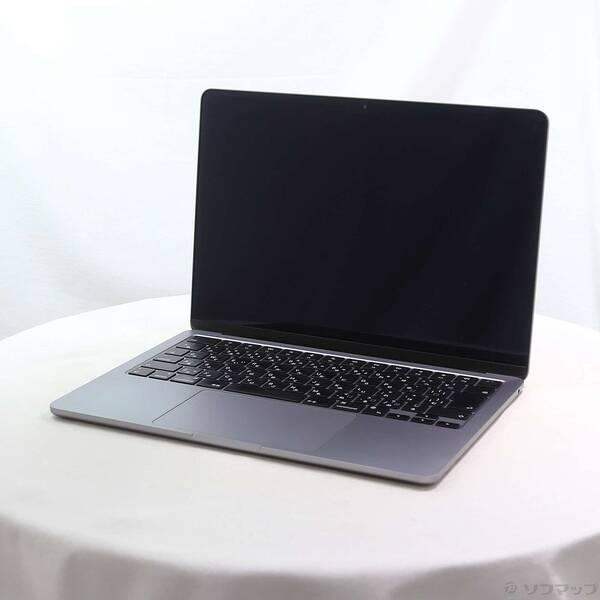 〔中古〕Apple(アップル) MacBook Air 13.6-inch Mid-2022 MLXW3J／A Apple M2 8コアCPU_8コアGPU 8GB SSD256GB スペースグレイ 〔26.3 Tahoe〕〔258-ud〕 | 