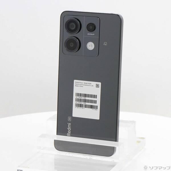 〔中古〕Xiaomi(シャオミ) Redmi Note 13 Pro 5G 256GB ミッドナイトブラック AUREDMIN13P5G au SIMフリー〔305-ud〕 | 