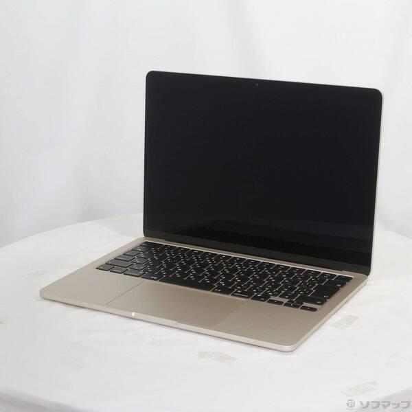 〔中古〕Apple(アップル) MacBook Air 13.6-inch Mid-2022 MLY13J／A Apple M2 8コアCPU_8コアGPU 8GB SSD256GB スターライト 〔26.3 Tahoe〕〔269-ud〕 | 