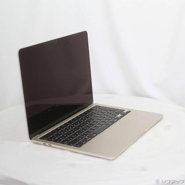 〔中古〕Apple(アップル) MacBook Air 13.6-inch Mid-2022 MLY13J／A Apple M2 8コアCPU_8コアGPU 8GB SSD256GB スターライト 〔26.3 Tahoe〕〔269-ud〕 |  | 03