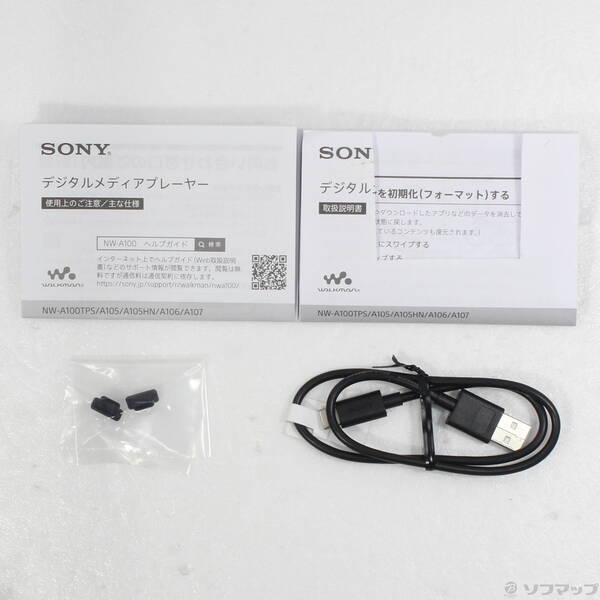 〔中古〕SONY(ソニー) WALKMAN A100シリーズ メモリ32GB+microSD ブラック NW-A106〔348-ud〕 |  | 04