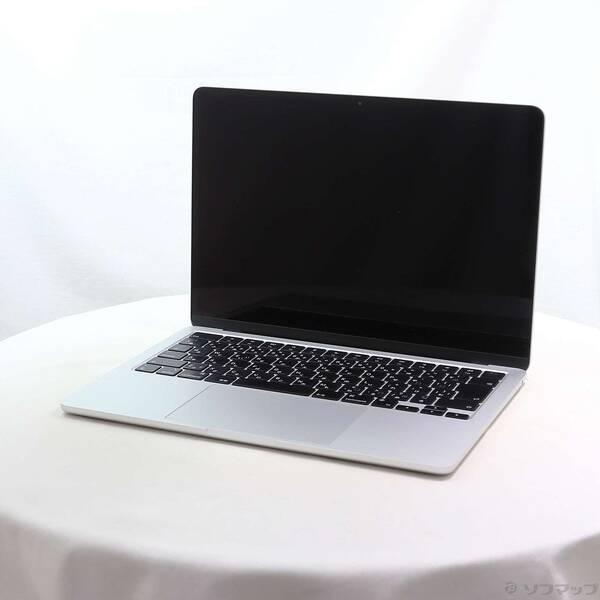 〔中古〕Apple(アップル) MacBook Air 13.6-inch Mid-2022 MLXY3J／A Apple M2 8コアCPU_8コアGPU 8GB SSD256GB シルバー 〔26.3 Tahoe〕〔377-ud〕 | 