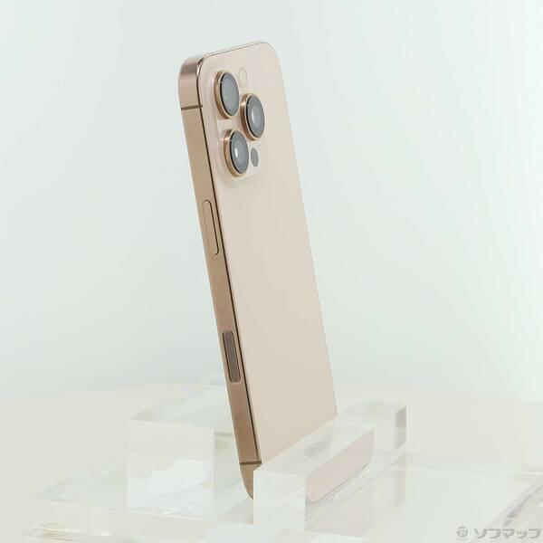 中古〕Apple(アップル) iPhone16 Pro 256GB デザートチタニウム MYN23J
