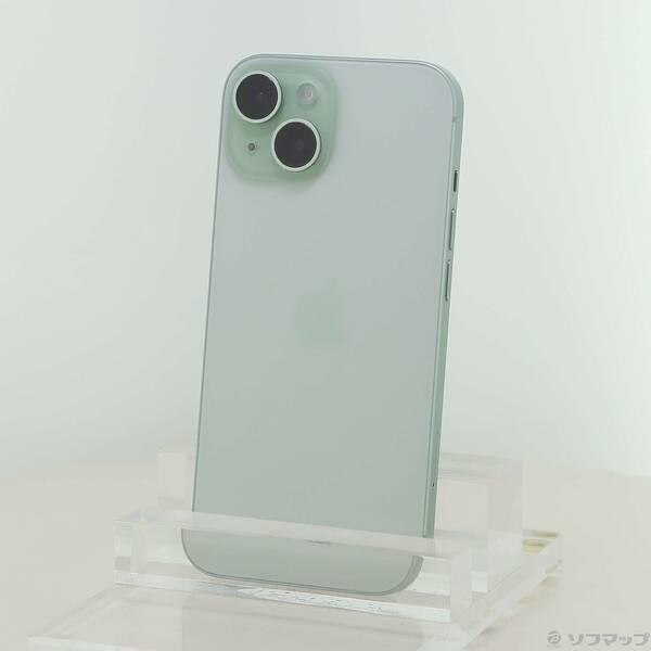 〔中古〕Apple(アップル) iPhone15 256GB グリーン MTMT3J／A SIMフリー〔269-ud〕 | 