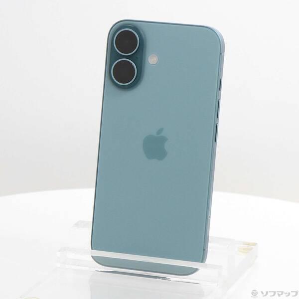 〔中古〕Apple(アップル) iPhone16 256GB ティール MYE13J／A SIMフリー〔269-ud〕 | 
