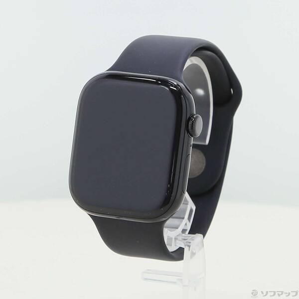 〔中古〕Apple(アップル) Apple Watch Series 10 GPS 46mm ジェットブラックアルミニウムケース ブラックスポーツバンド〔269-ud〕 | 