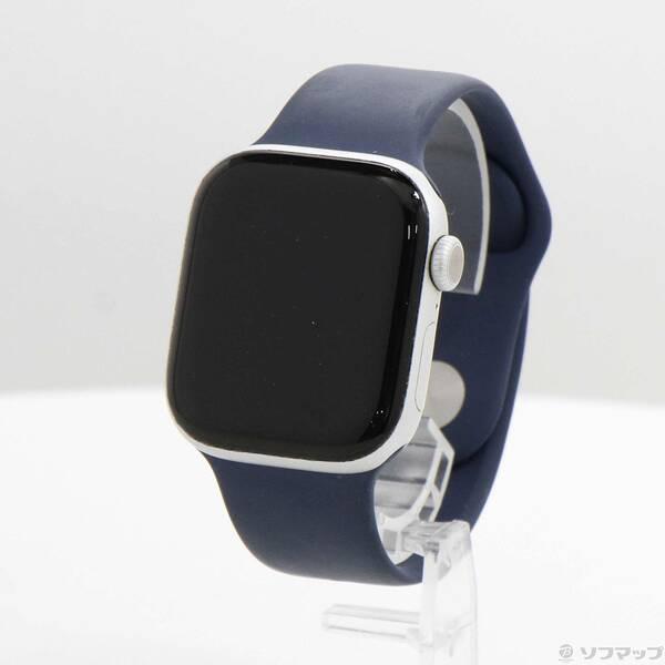 〔中古〕Apple(アップル) Apple Watch Series 10 GPS 42mm シルバーアルミニウムケース デニムスポーツバンド〔269-ud〕 | 