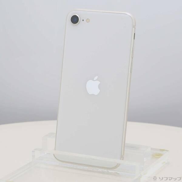 〔中古〕Apple(アップル) iPhone SE 第3世代 64GB スターライト MMYD3J／A SIMフリー〔198-ud〕 | 