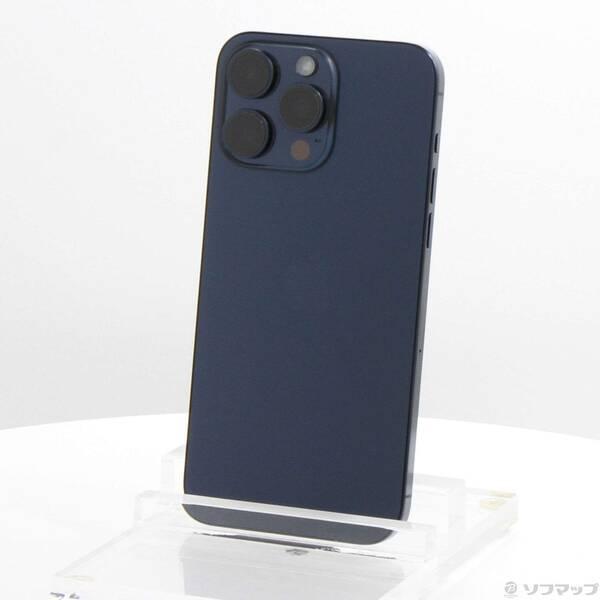 〔中古〕Apple(アップル) iPhone15 Pro Max 256GB ブルーチタニウム MU6T3J／A SIMフリー〔269-ud〕 | 