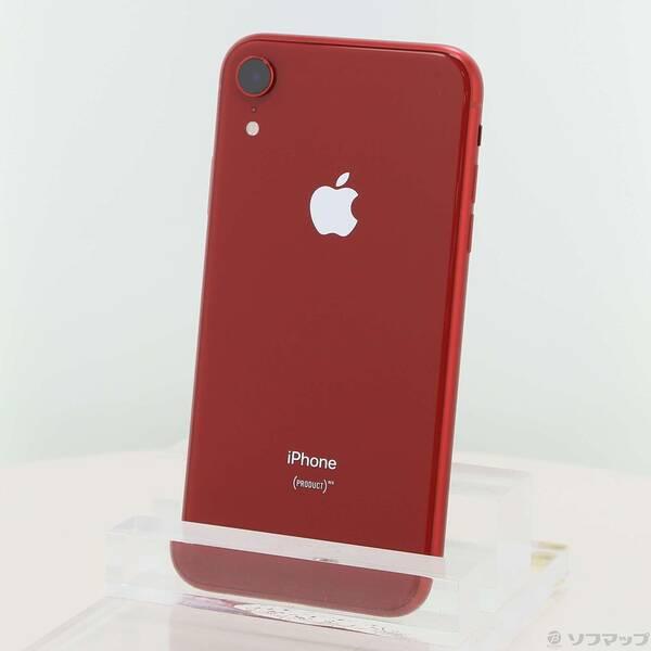 〔中古〕Apple(アップル) iPhoneXR 64GB プロダクトレッド MT062J／A SIMフリー〔258-ud〕 | 