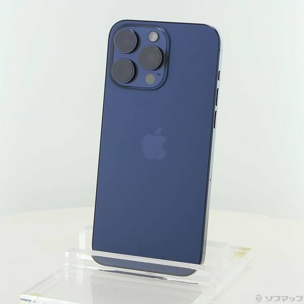 〔中古〕Apple(アップル) iPhone15 Pro Max 256GB ブルーチタニウム MU6T3J／A SIMフリー〔269-ud〕 | 
