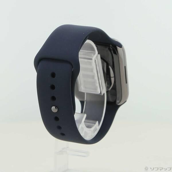 〔中古〕Apple(アップル) Apple Watch Series 8 GPS + Cellular 45mm グラファイトステンレススチールケース ミッドナイトスポーツバンド〔269-ud〕 |  | 02