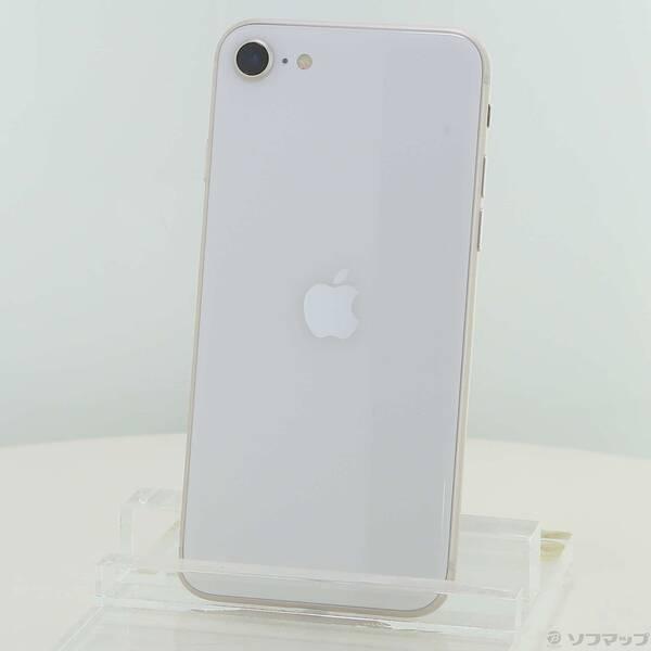 〔中古〕Apple(アップル) iPhone SE 第3世代 64GB スターライト MMYD3J／A SIMフリー〔377-ud〕 | 