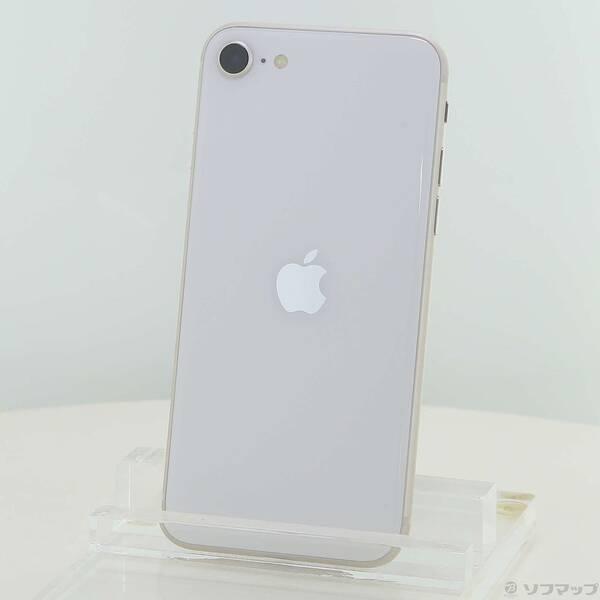〔中古〕Apple(アップル) iPhone SE 第3世代 64GB スターライト MMYD3J／A SIMフリー〔297-ud〕 | 