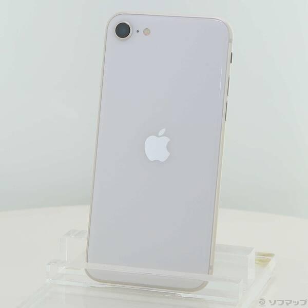 〔中古〕Apple(アップル) iPhone SE 第3世代 64GB スターライト MMYD3J／A SIMフリー〔258-ud〕 | 