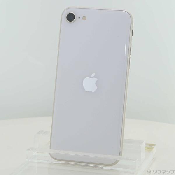 〔中古〕Apple(アップル) iPhone SE 第3世代 64GB スターライト MMYD3J／A SIMフリー〔377-ud〕 | 