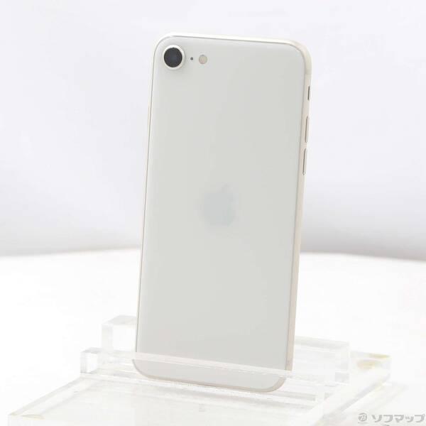 〔中古〕Apple(アップル) iPhone SE 第3世代 64GB スターライト MMYD3J／A SIMフリー〔297-ud〕 | 