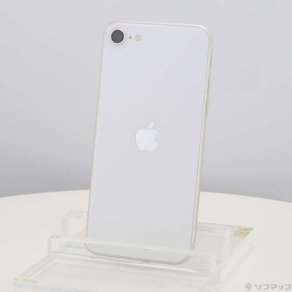 〔中古〕Apple(アップル) iPhone SE 第3世代 64GB スターライト MMYD3J／A SIMフリー〔258-ud〕 | 