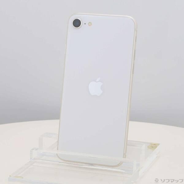 〔中古〕Apple(アップル) iPhone SE 第3世代 64GB スターライト MMYD3J／A SIMフリー〔349-ud〕 | 