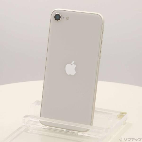 〔中古〕Apple(アップル) iPhone SE 第3世代 64GB スターライト MMYD3J／A SIMフリー〔251-ud〕 | 