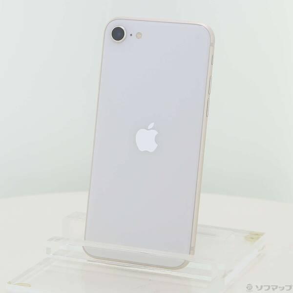 〔中古〕Apple(アップル) iPhone SE 第3世代 64GB スターライト MMYD3J／A SIMフリー〔262-ud〕 | 