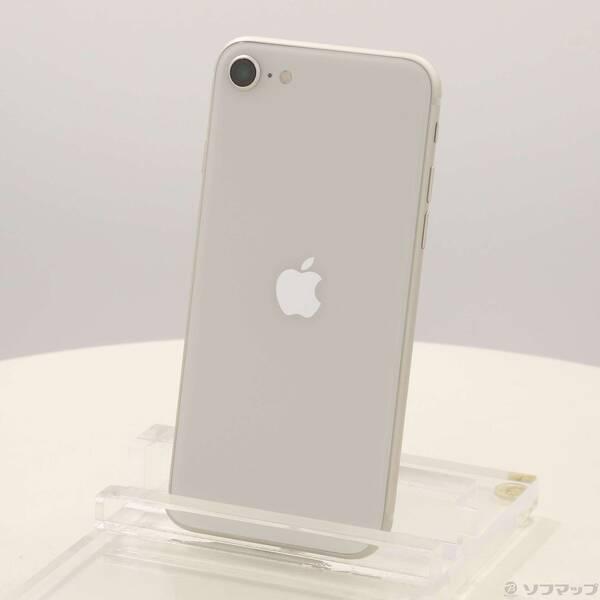 〔中古〕Apple(アップル) iPhone SE 第3世代 64GB スターライト MMYD3J／A SIMフリー〔295-ud〕 | 