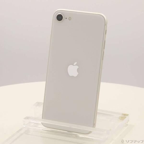 〔中古〕Apple(アップル) iPhone SE 第3世代 64GB スターライト MMYD3J／A SIMフリー〔297-ud〕 | 