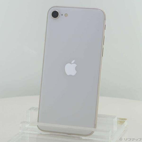 〔中古〕Apple(アップル) iPhone SE 第3世代 64GB スターライト MMYD3J／A SIMフリー〔258-ud〕 | 