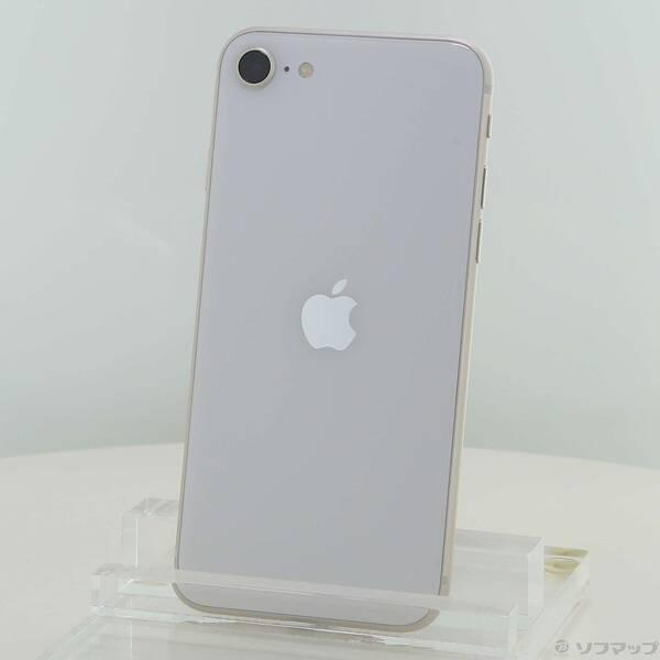 〔中古〕Apple(アップル) iPhone SE 第3世代 64GB スターライト MMYD3J／A SIMフリー〔198-ud〕 | 