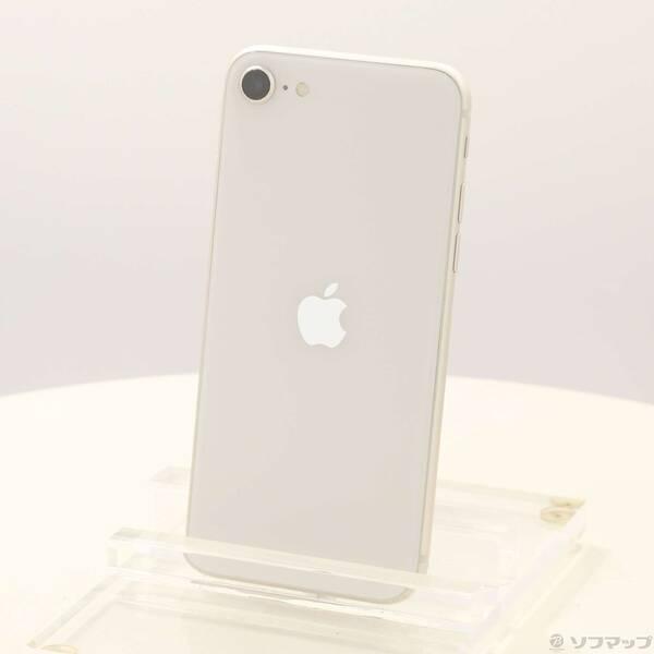 〔中古〕Apple(アップル) iPhone SE 第3世代 64GB スターライト MMYD3J／A SIMフリー〔198-ud〕 | 