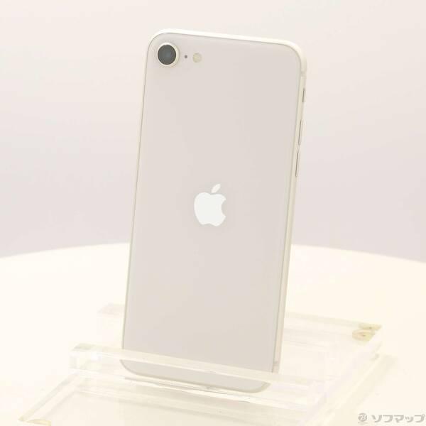 〔中古〕Apple(アップル) iPhone SE 第3世代 64GB スターライト MMYD3J／A SIMフリー〔371-ud〕 | 