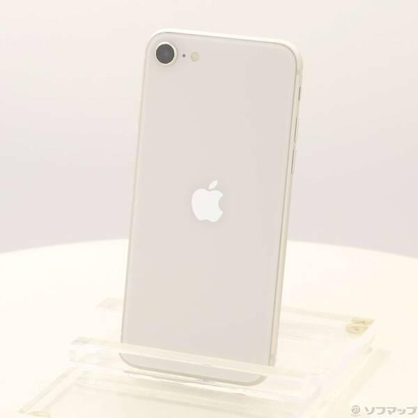 〔中古〕Apple(アップル) iPhone SE 第3世代 64GB スターライト MMYD3J／A SIMフリー〔251-ud〕 | 