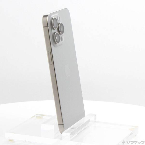 〔中古〕Apple(アップル) iPhone15 Pro Max 256GB ナチュラルチタニウム MU6R3J／A SIMフリー〔269-ud〕 |  | 03