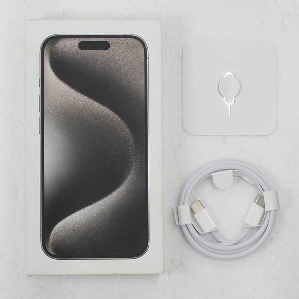 中古〕Apple(アップル) iPhone15 Pro 1TB ナチュラルチタニウム MTUT3J