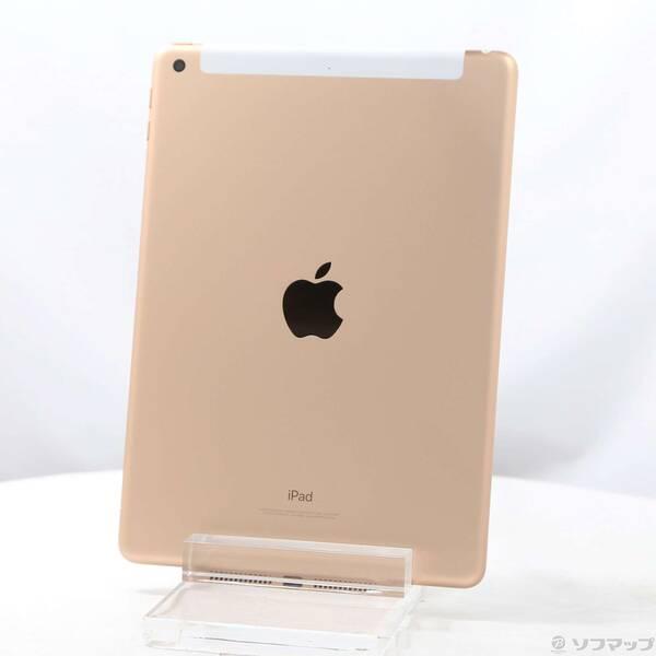 〔中古〕NTTドコモ iPad 第6世代 32GB ゴールド MRM02J／A docomoロック解除SIMフリー〔305-ud〕 | 