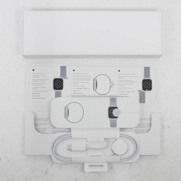 〔中古〕Apple(アップル) Apple Watch Series 9 GPS + Cellular 41mm シルバーステンレススチールケース ストームブルースポーツバンド〔269-ud〕 |  | 04