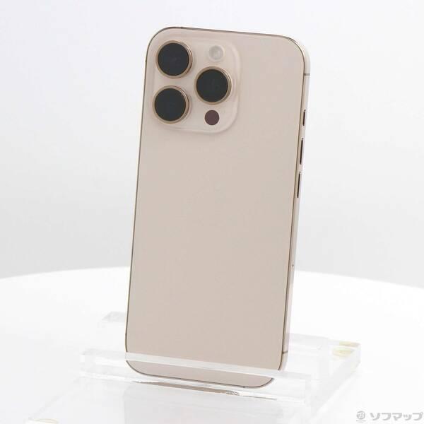 〔中古〕Apple(アップル) iPhone16 Pro 128GB デザートチタニウム FYMX3J／A SIMフリー〔262-ud〕 | 