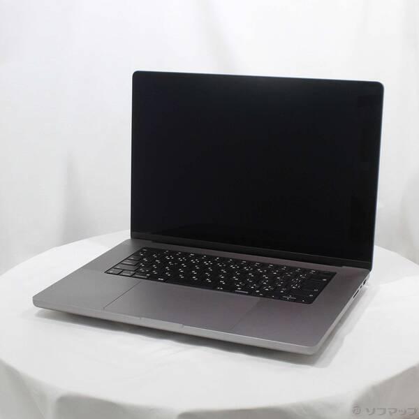 〔中古〕MacBook Pro 16.2-inch Late-2021 MK183J／A Apple M1 Pro 10コアCPU_16コアGPU 16GB SSD512GB スペースグレイ 〔26.3 Tahoe〕〔344-ud〕 | 