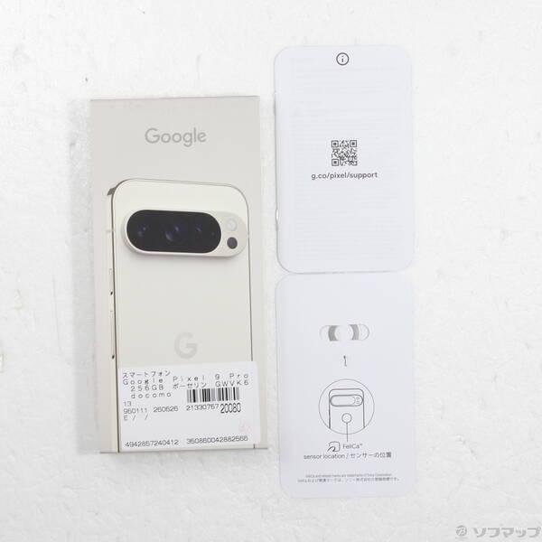 〔中古〕GOOGLE(グーグル) Google Pixel 9 Pro 256GB ポーセリン GWVK6 docomo SIMフリー〔352-ud〕 |  | 04