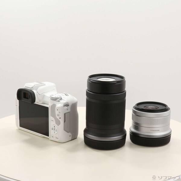 〔中古〕Canon(キヤノン) EOS R50 ダブルズームキット ホワイト〔258-ud〕 |  | 02