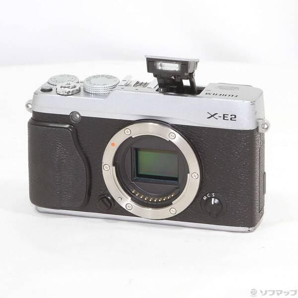 〔中古〕FUJIFILM(フジフイルム) FUJIFILM X-E2 シルバー(ボディ)〔344-ud〕 | 