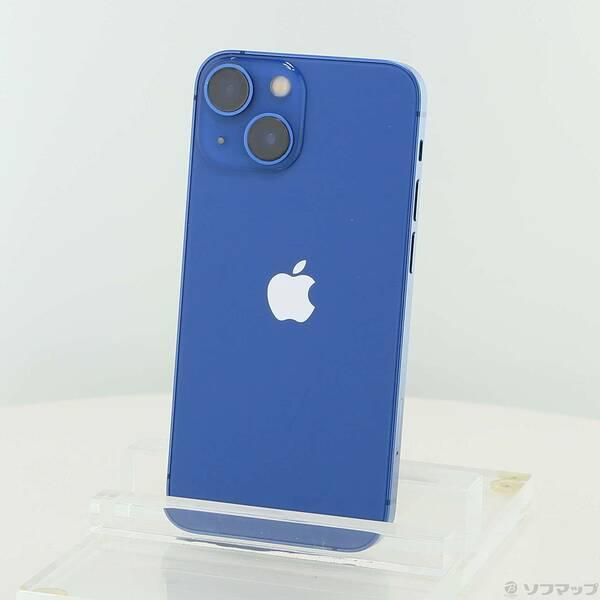 〔中古〕Apple(アップル) iPhone13 mini 128GB ブルー MLJH3J／A SIMフリー〔198-ud〕 | 