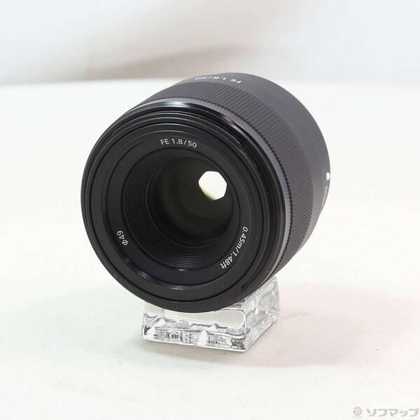〔中古〕SONY(ソニー) FE 50mm F1.8 ブラック SEL50F18F〔269-ud〕 | 