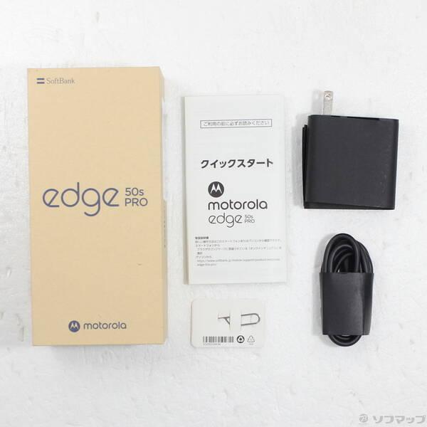 中古〕Motorola(モトローラ) motorola edge 50s pro 256GB ブラック