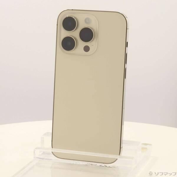 〔中古〕Apple(アップル) iPhone14 Pro 128GB ゴールド MQ073J／A SIMフリー〔269-ud〕 | 