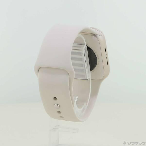 〔中古〕Apple(アップル) Apple Watch SE 第3世代 GPS 44mm スターライトアルミニウムケース スターライトスポーツバンド〔269-ud〕 |  | 02