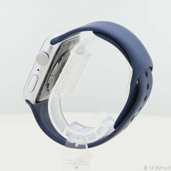 〔中古〕Apple(アップル) Apple Watch Series 9 GPS 45mm シルバーアルミニウムケース ストームブルースポーツバンド〔269-ud〕 |  | 01