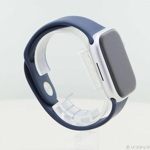 〔中古〕Apple(アップル) Apple Watch Series 9 GPS 45mm シルバーアルミニウムケース ストームブルースポーツバンド〔269-ud〕 |  | 03