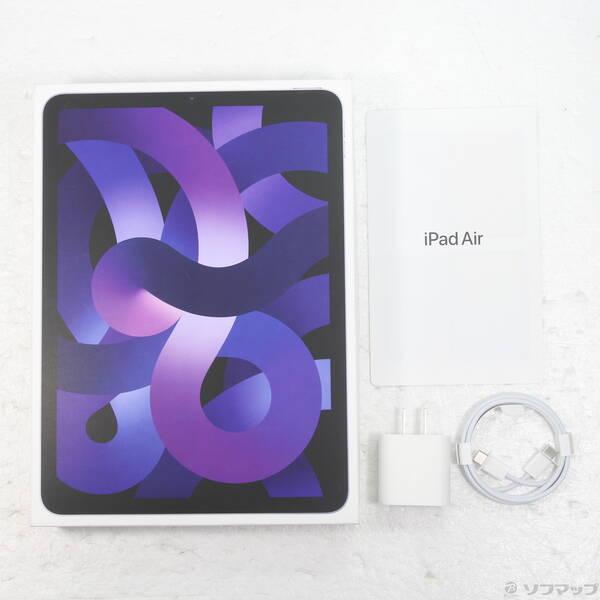 〔中古〕Apple(アップル) iPad Air 第5世代 64GB パープル MME23J／A Wi-Fi〔348-ud〕 |  | 04